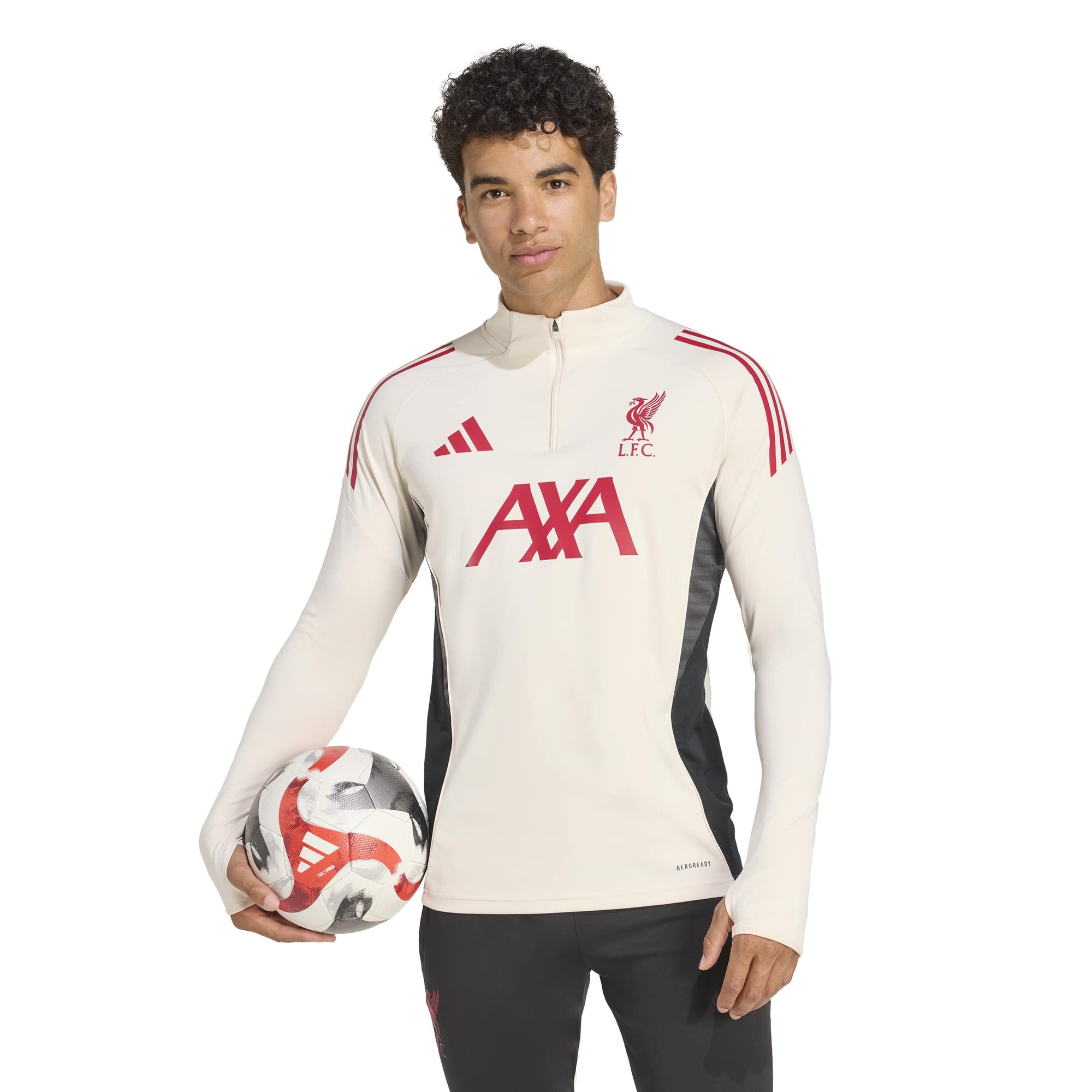 Adidas Liverpool FC Tiro 25 Competition Training Top Wonder White