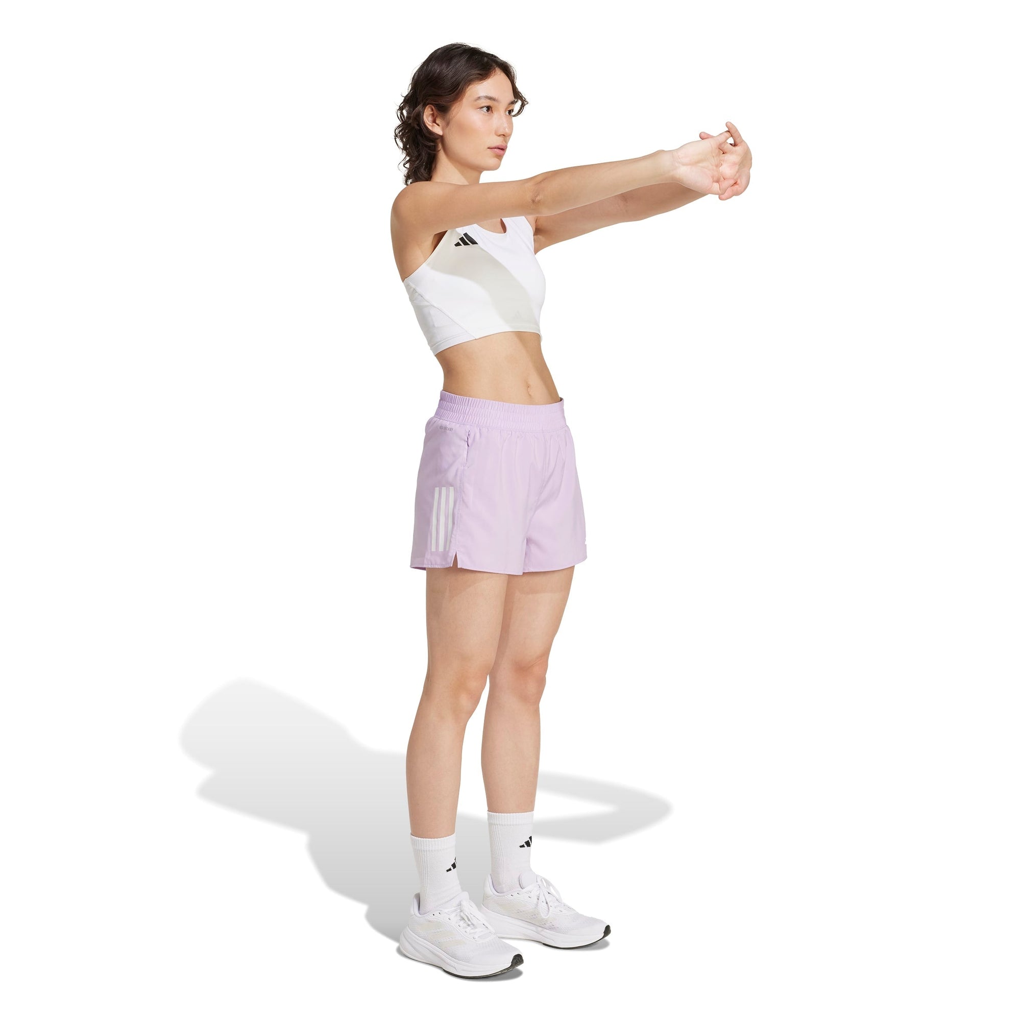 Adidas Own the Run Shorts Powder Plum