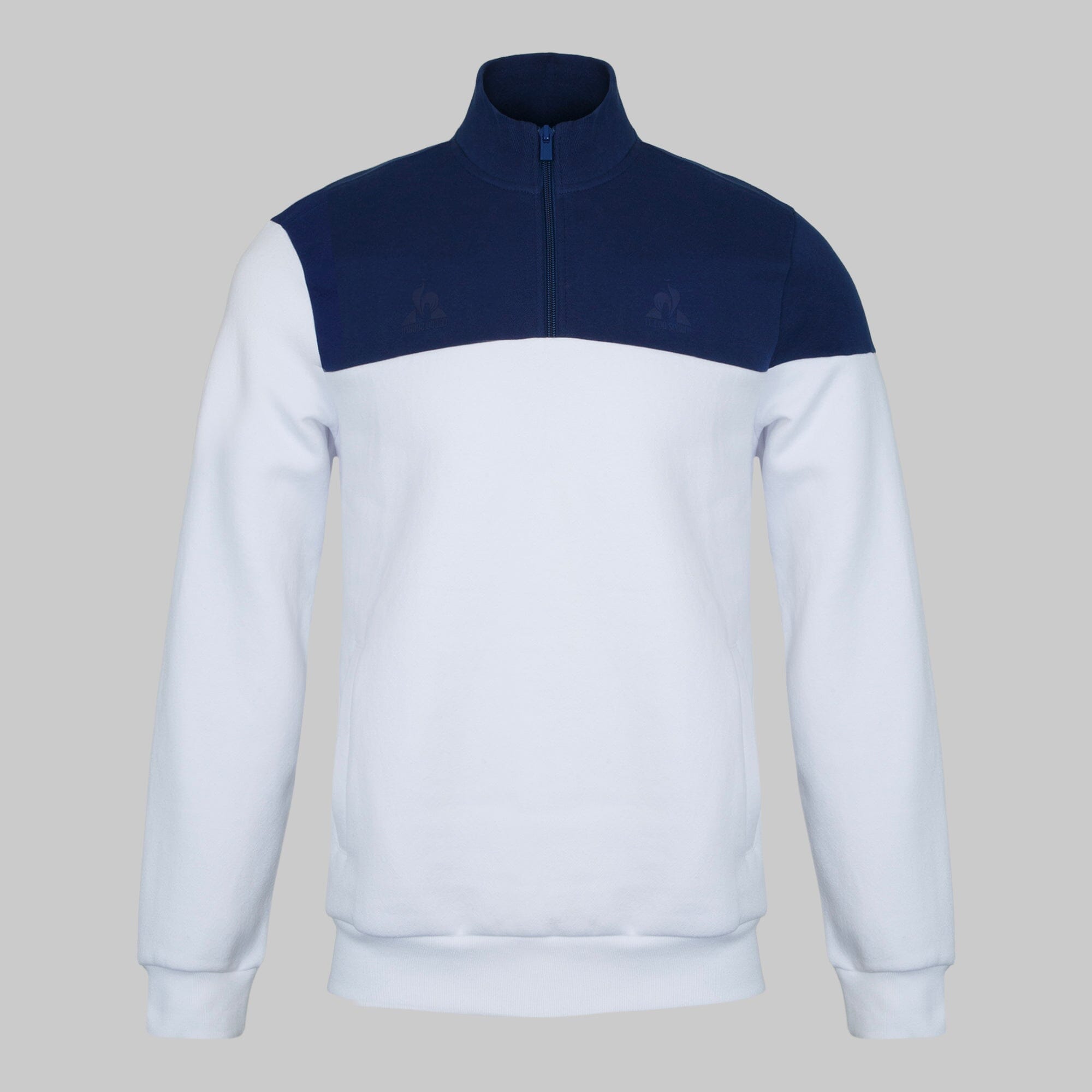 Essential Tone on Tone Zip Sweatshirt - Le Coq Sportif