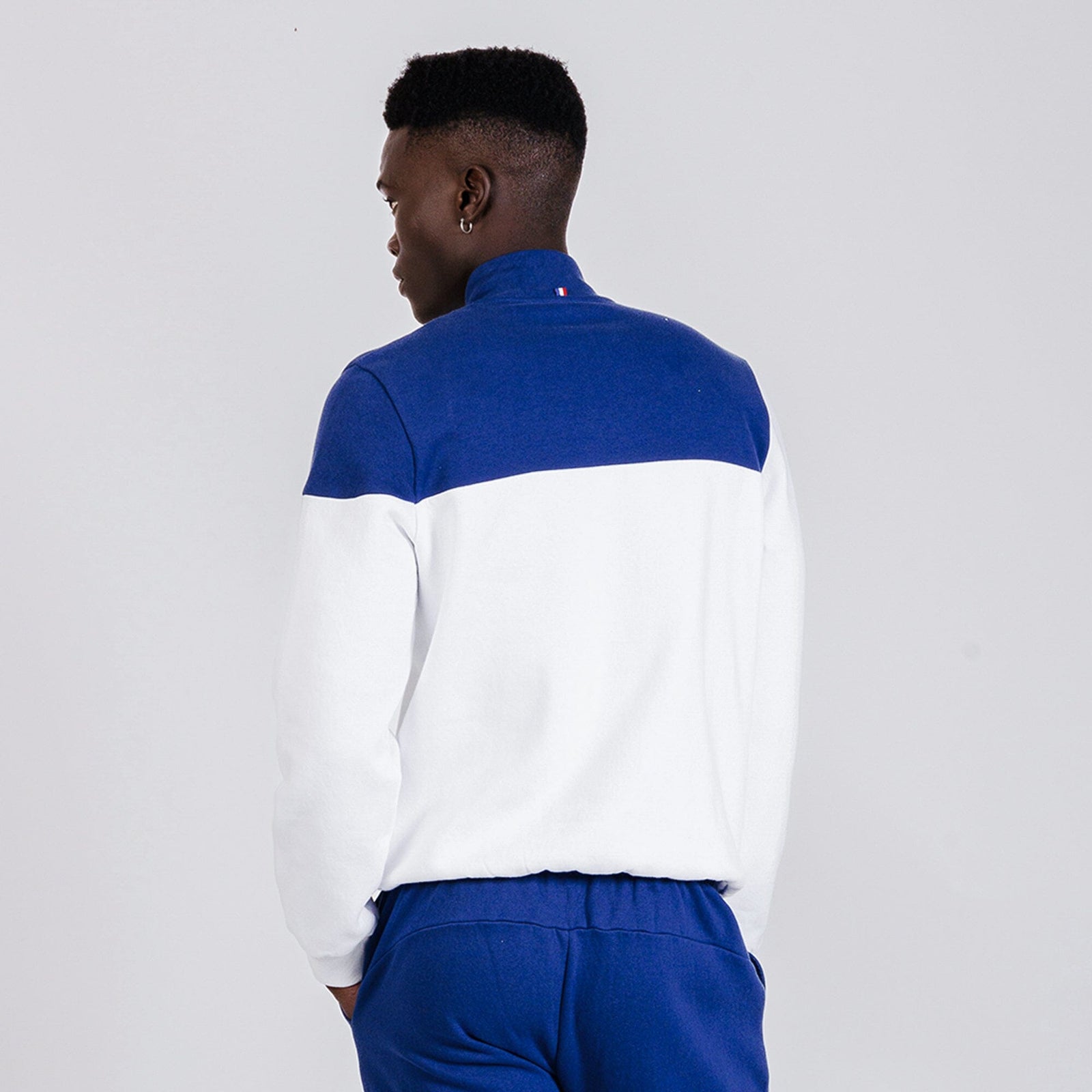 Essential Tone on Tone Zip Sweatshirt - Le Coq Sportif
