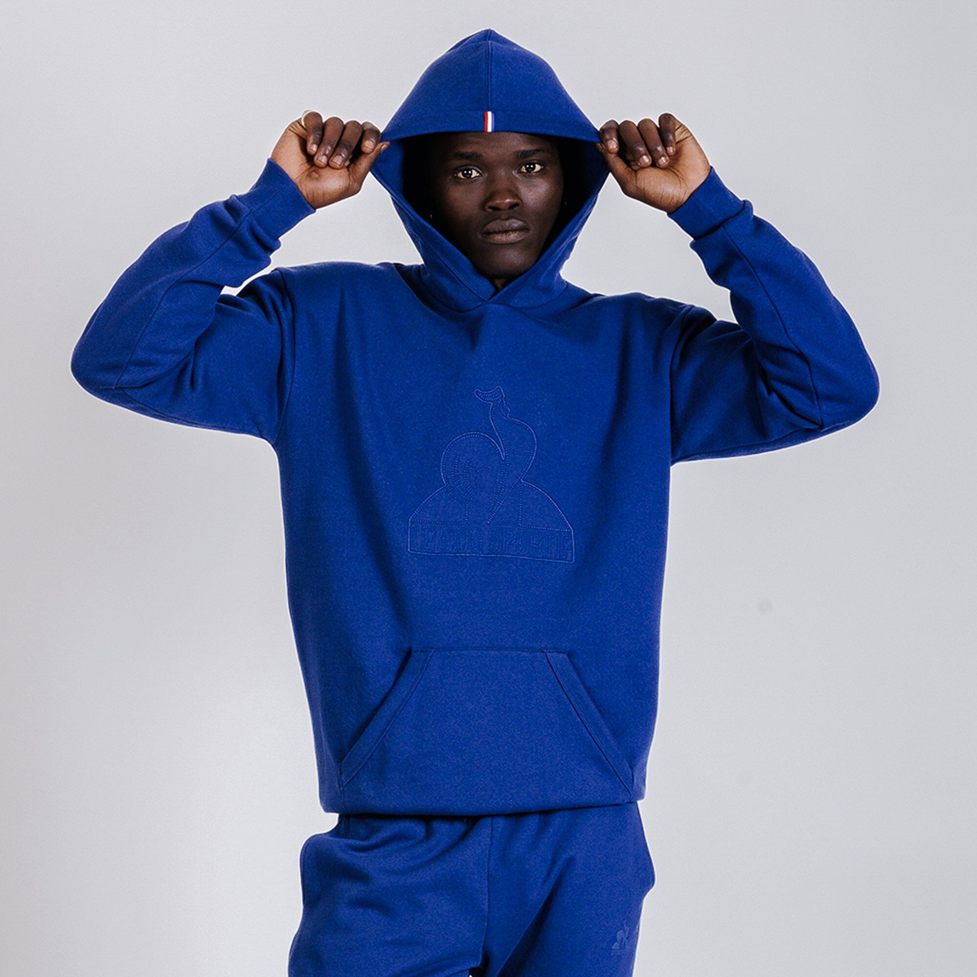 Essential Oversized Tone on Tone Hoodie - Le Coq Sportif