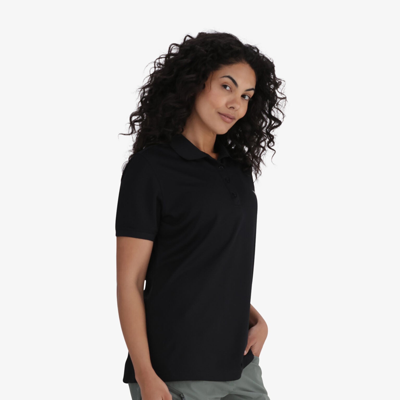 Hi-Tec Women's Active Performance Polo Shirt - Moisture Wicking, Breathable