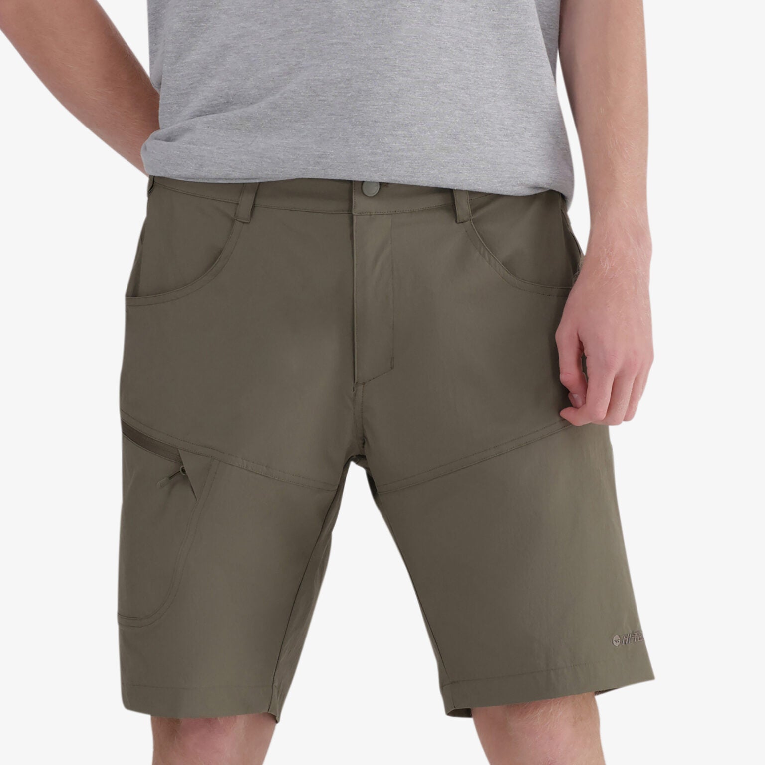 Hi-Tec Argola Men's Quick-Dry 4-Way Stretch UV Outdoor Performance Shorts
