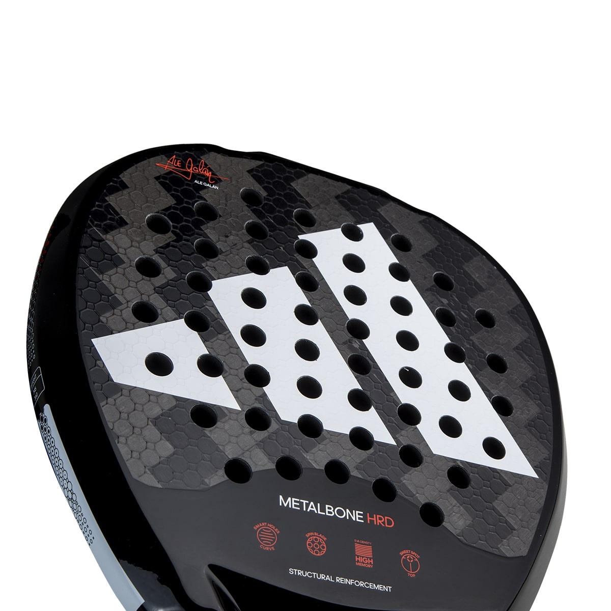 Adidas Metalbone HRD 3.2 Padel Racket-Face Side