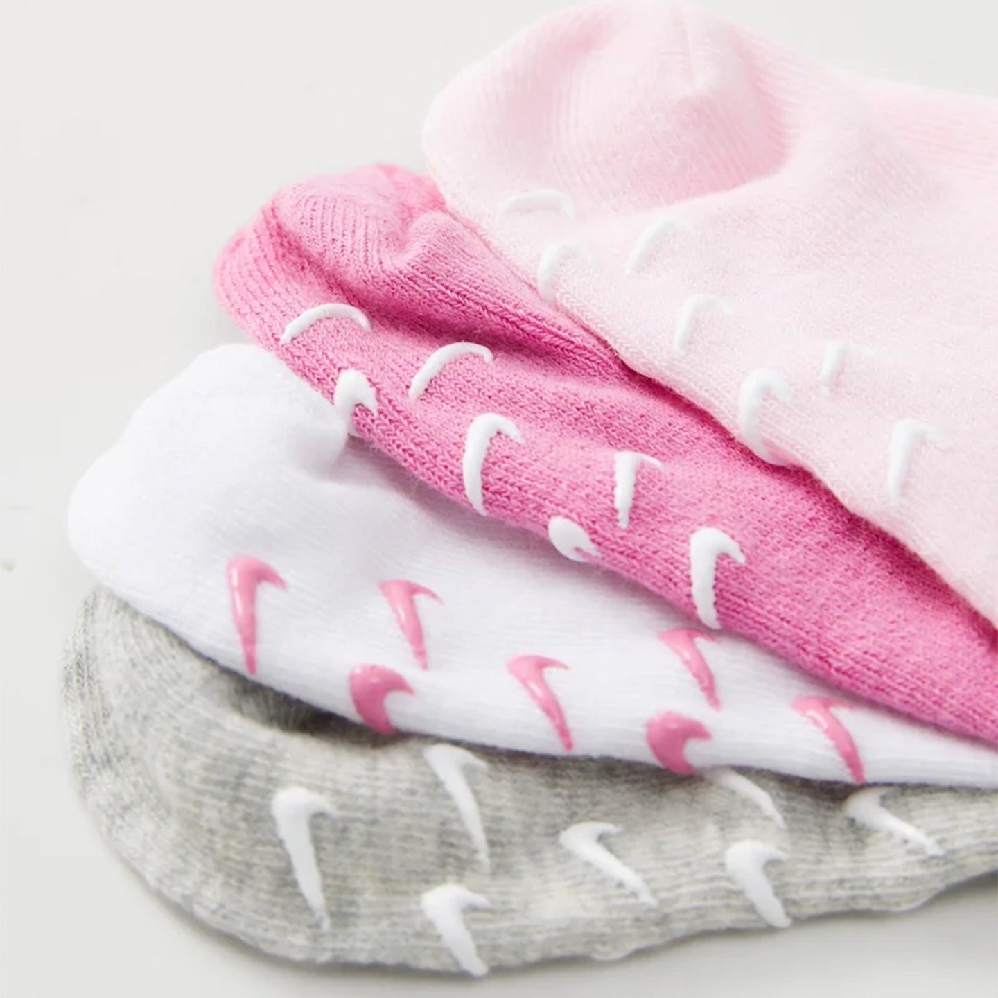 Nike NHN 4pk Logo Gripper Sock - Magic Flamingo