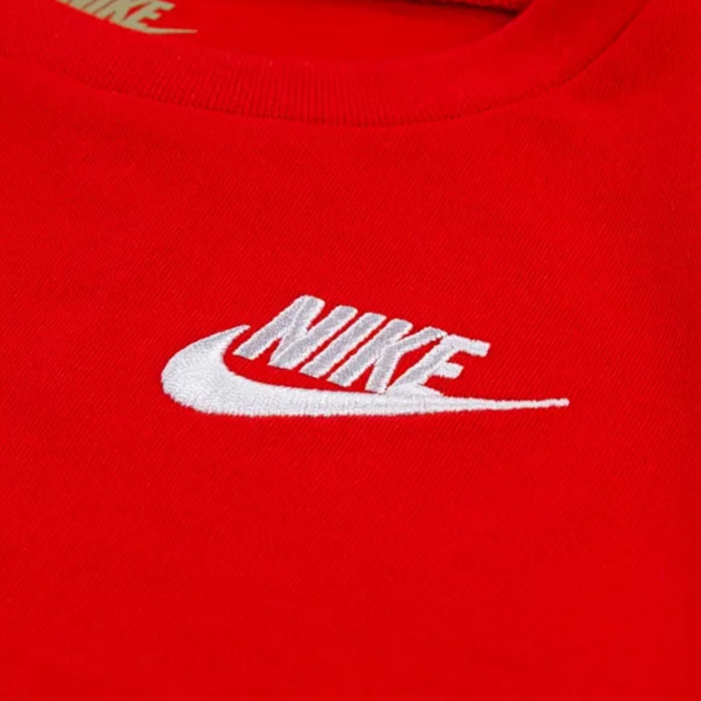 Nike NKN LBR Knit Short Set - University Red/ Black
