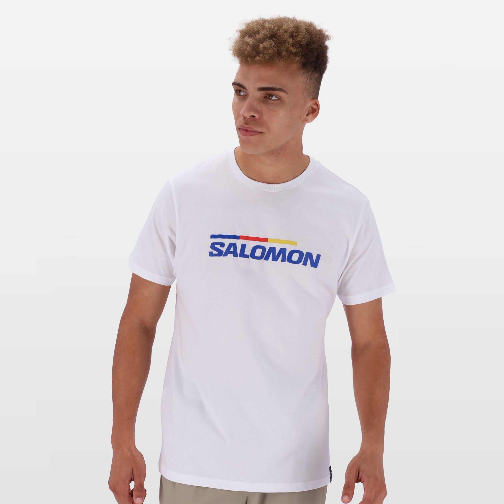 Salomon Old Racer II Men's White Soft Breathable Casual T-Shirt