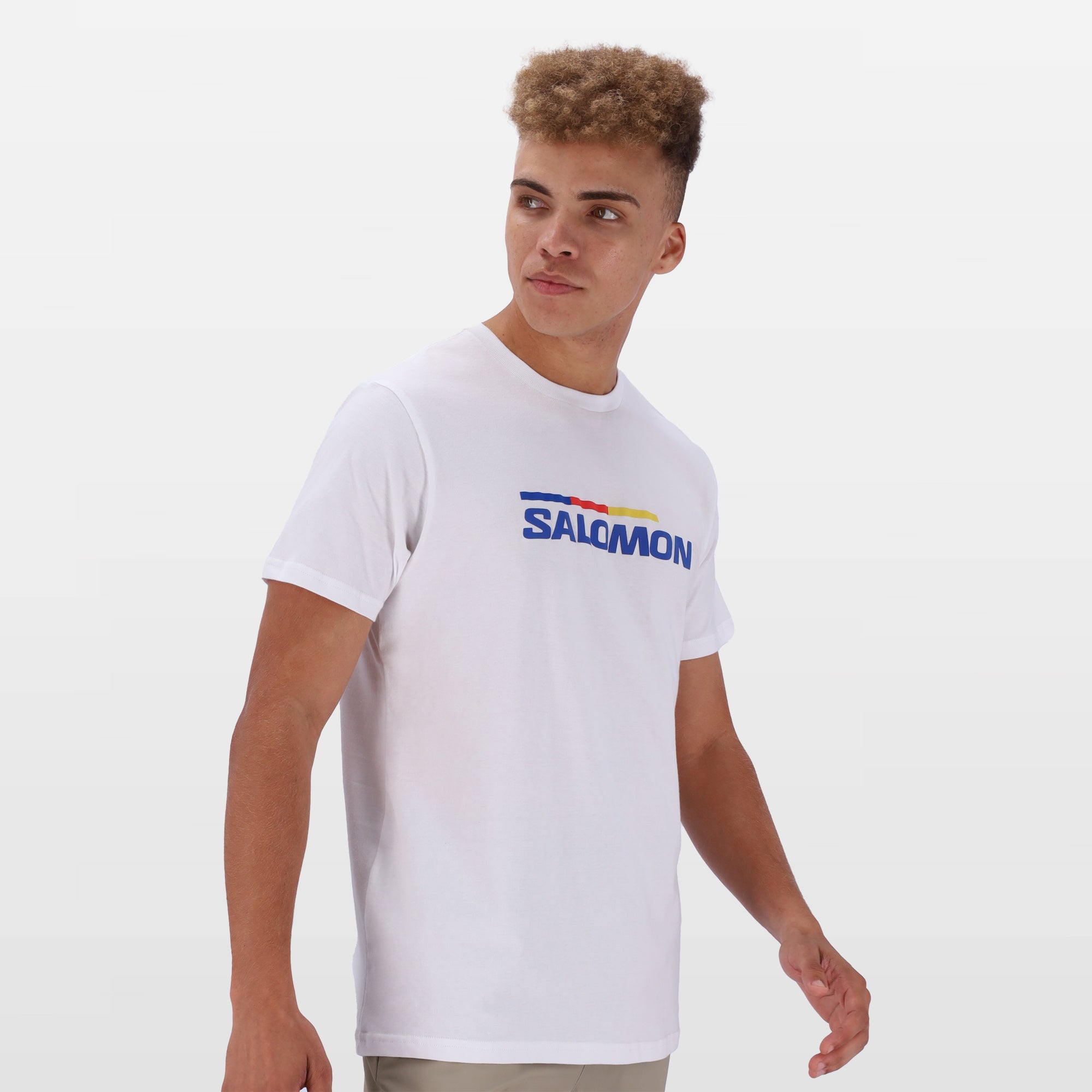 Salomon Old Racer II Men's White Soft Breathable Casual T-Shirt