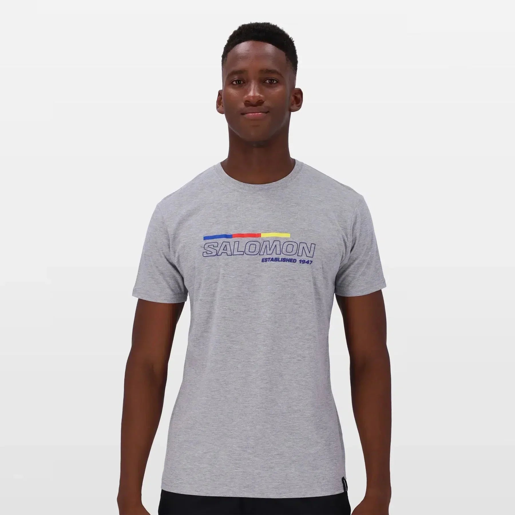 Salomon Old Racer Men's Graphic Tee: Comfortable Short Sleeve Everyday Shirt