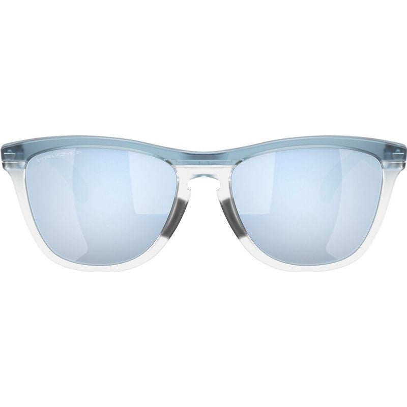 Oakley Frogskins Range Transparent Stonewash/Prizm Deep Water Mirror Polarised