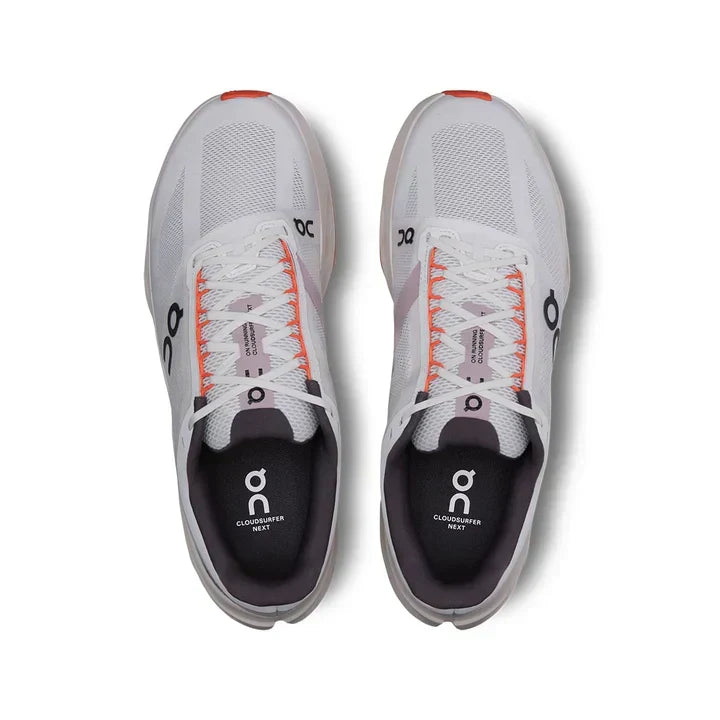 On Cloudsurfer Next White | Flame