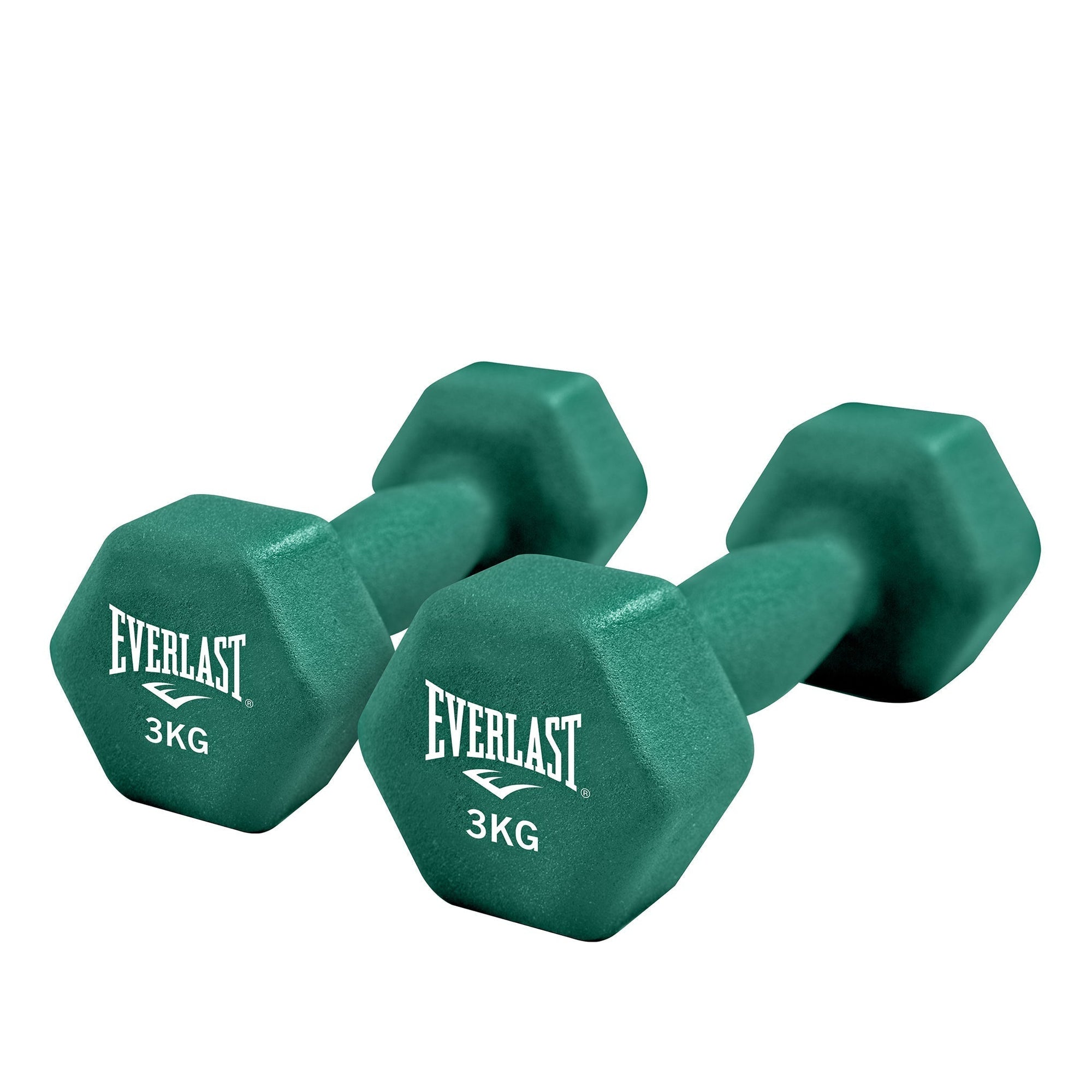 PAIR OF 3KG DUMBBELLS