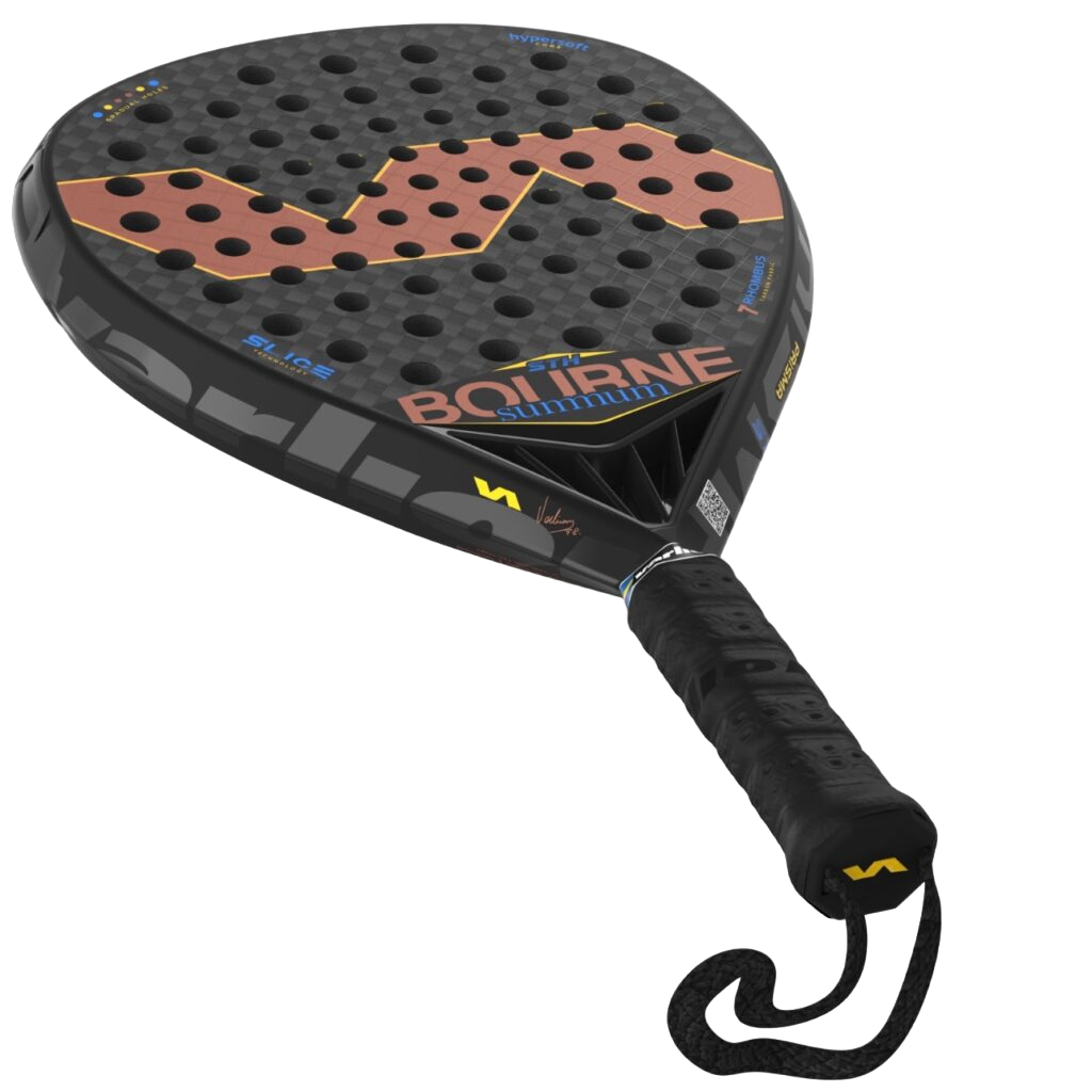 Varlion Bourne Summum Prisma WPT Stockholm Padel Racket-Flat