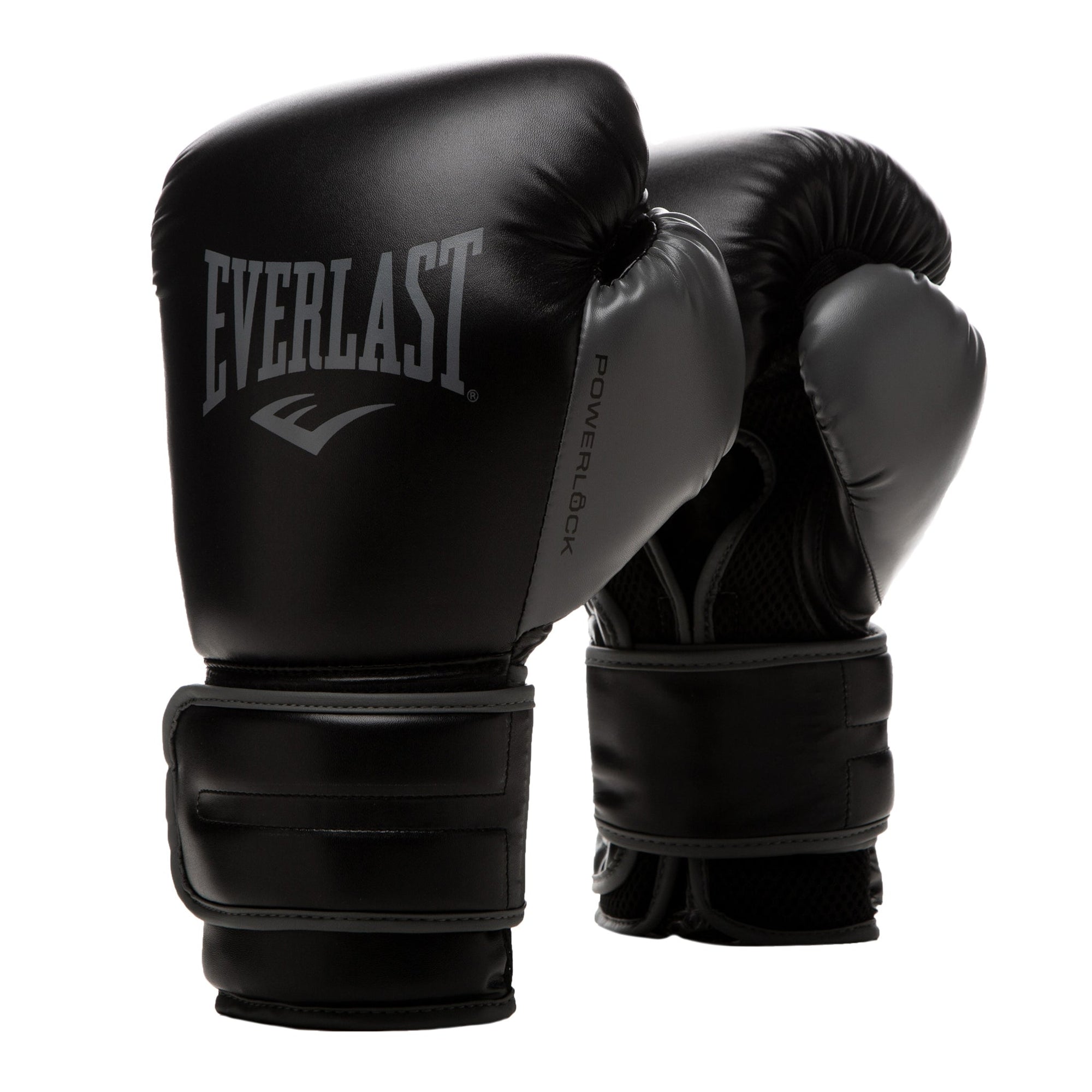 POWERLOCK 2 TRAINING GLOVES - BLACK & CHARCOAL