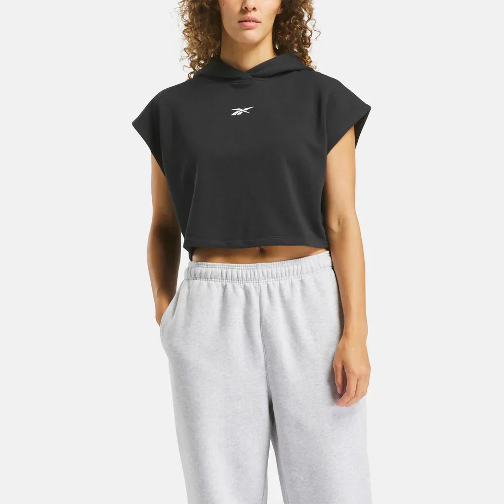 Basketball Off-Court Crop Hoodie