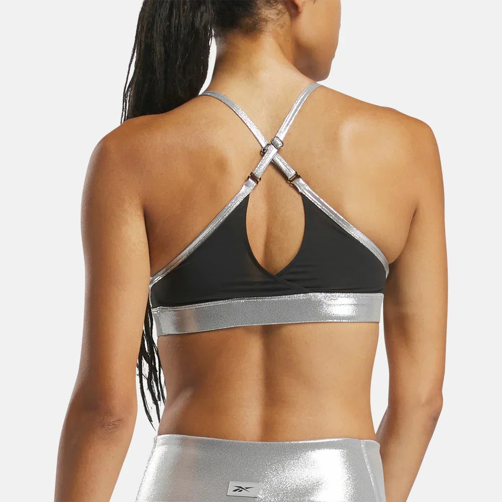Lux Chrome Strappy Bra (2)