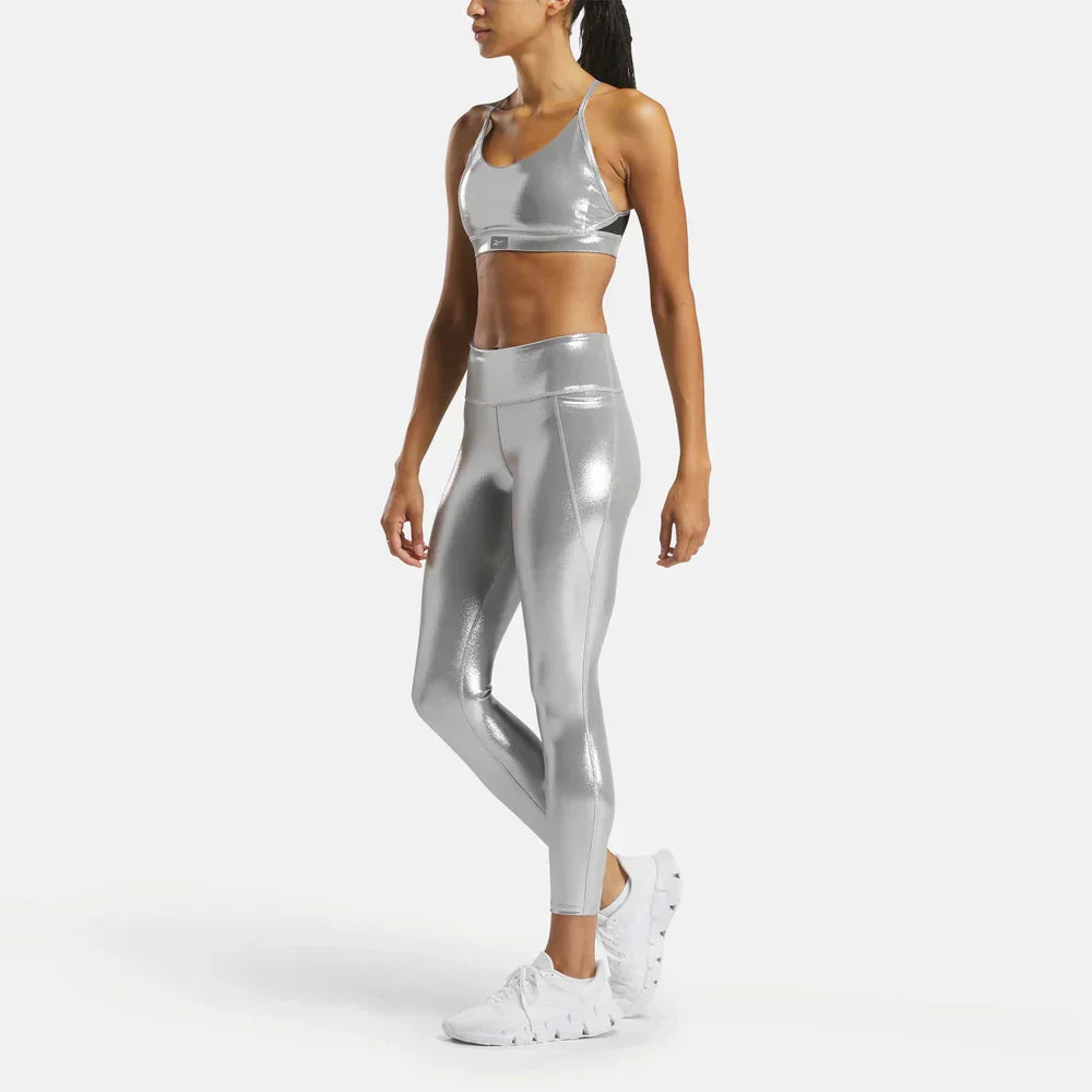 Lux Chrome Strappy Bra