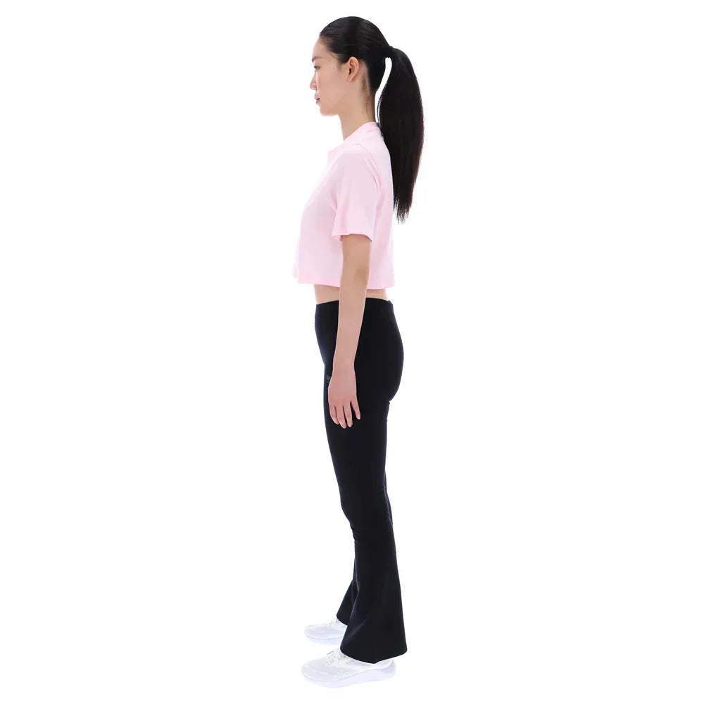 Faye Logo Print Flared Pant (1)