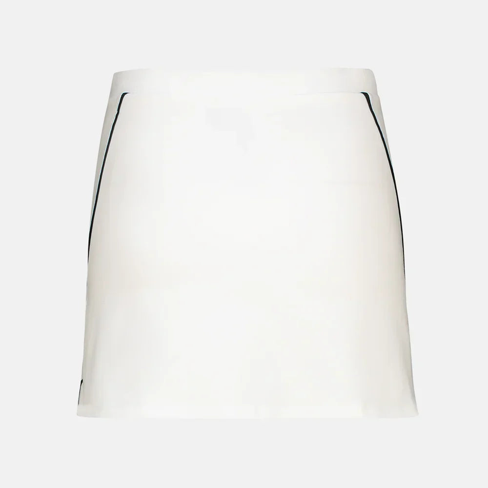 Brianna Flared Skirt With Foil Logo (1)