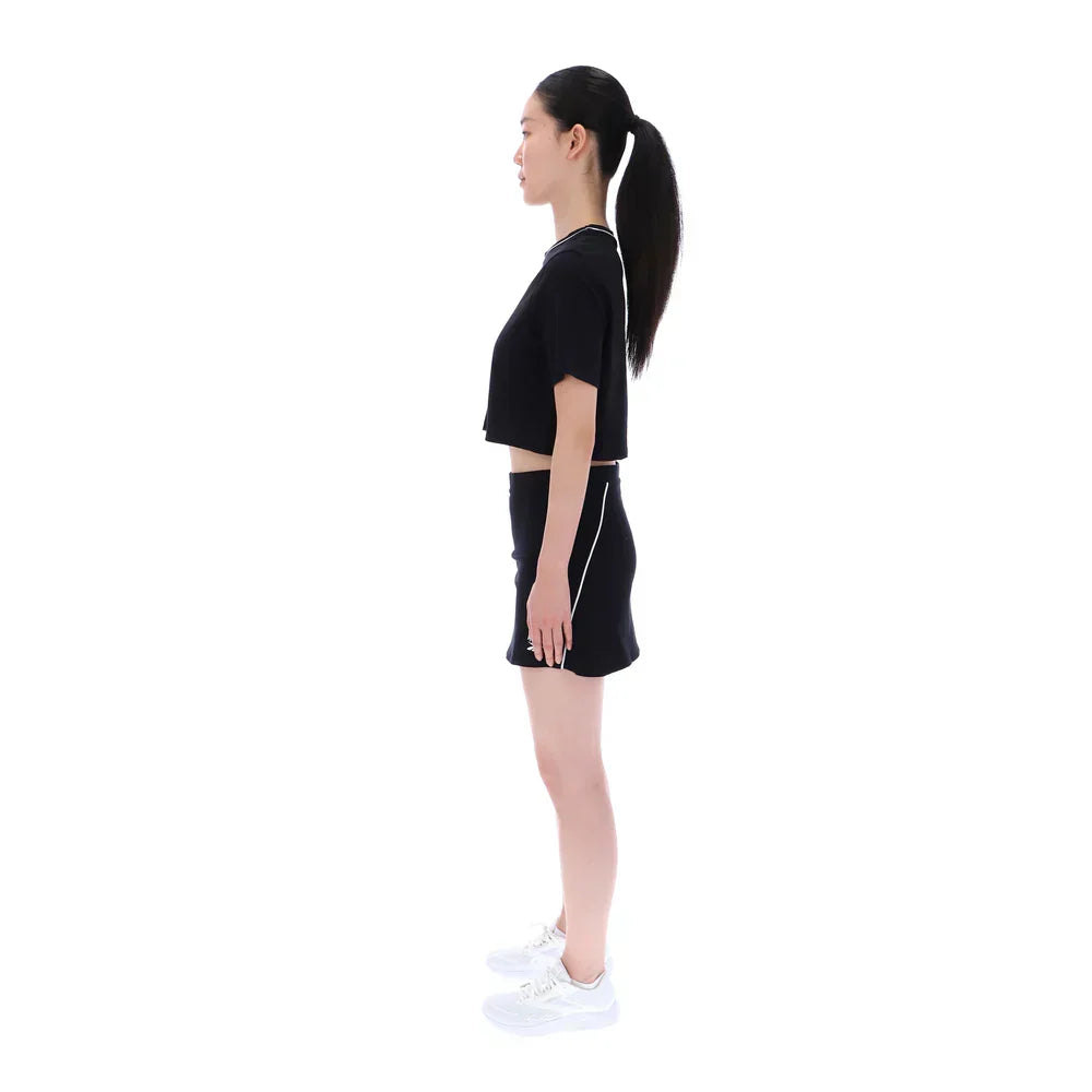 Blakely Crew Neck Cropped Ss Tee