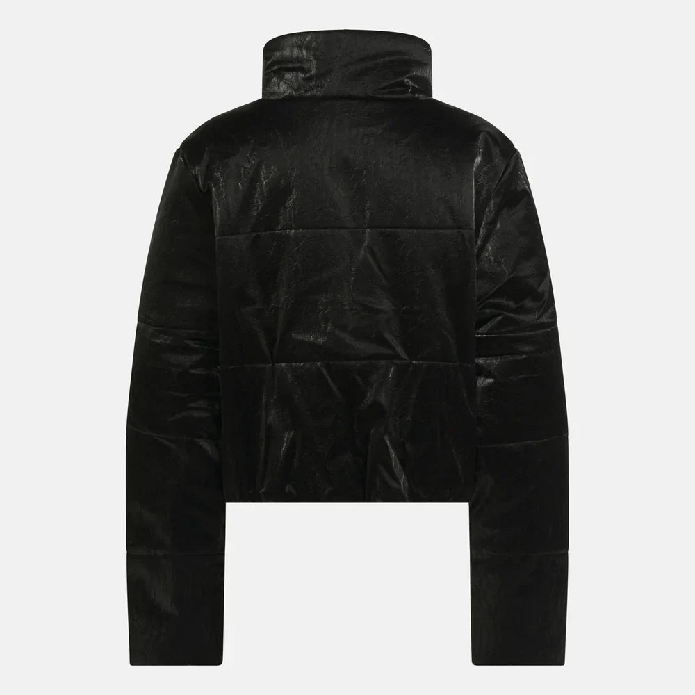 Faux Leather Fashion Puffer Jacket (4)