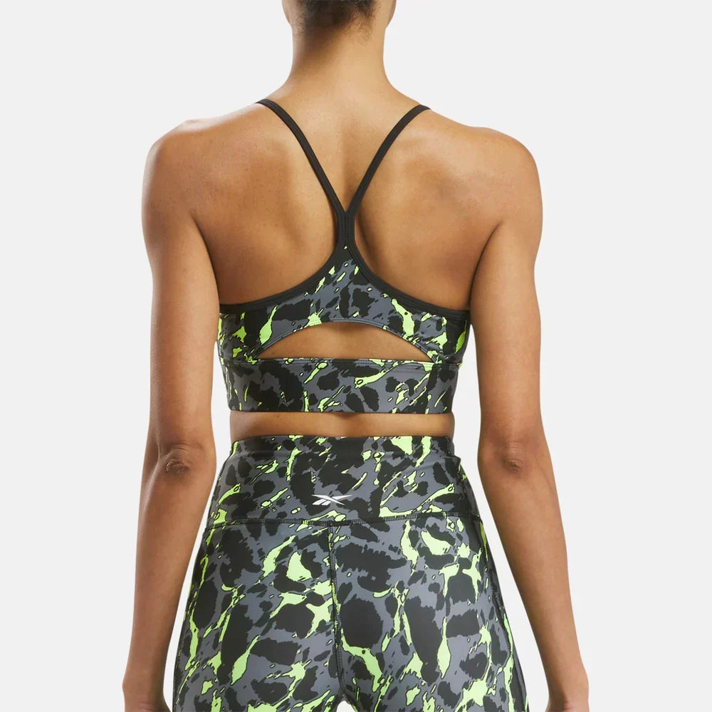 Id Train Printed Bra