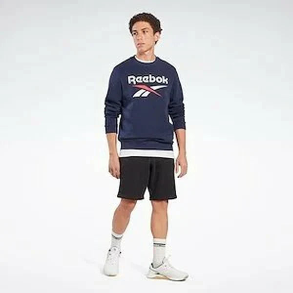 Identity Fleece Stacked Logo Sweatshirt (1)