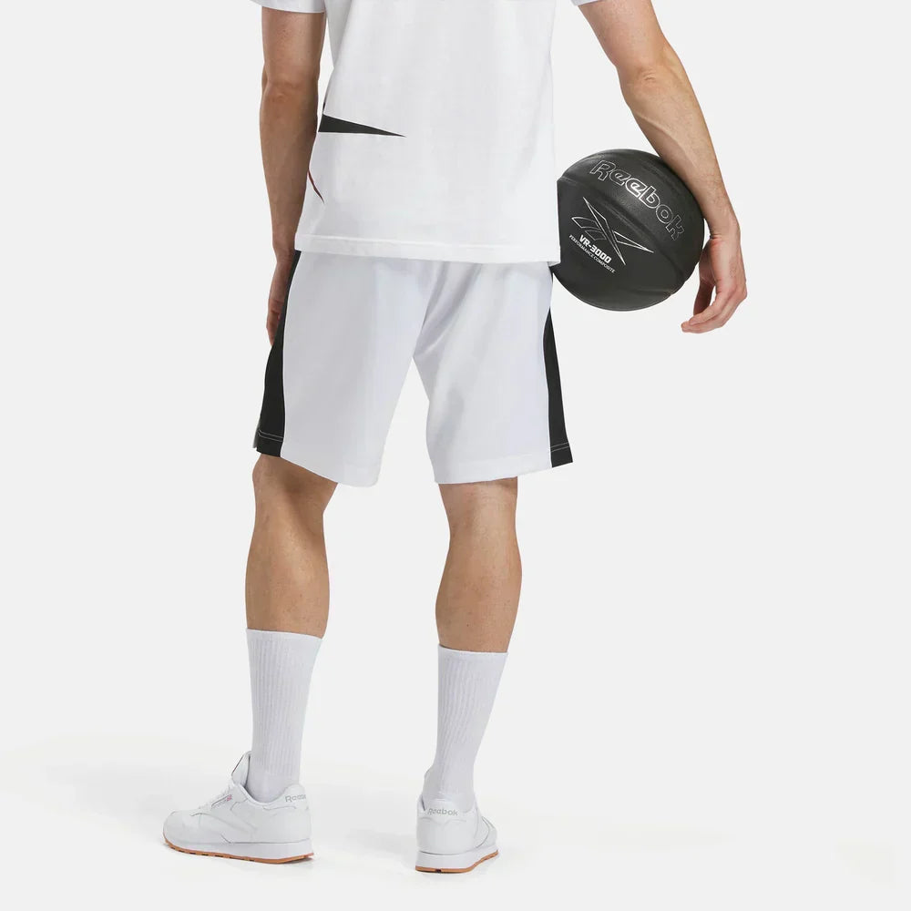 Basketball Satin and Mesh Shorts (1)