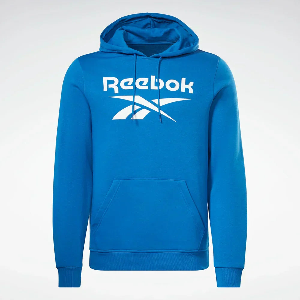 Identity Fleece Stacked Logo Pullover Hoodie (3)