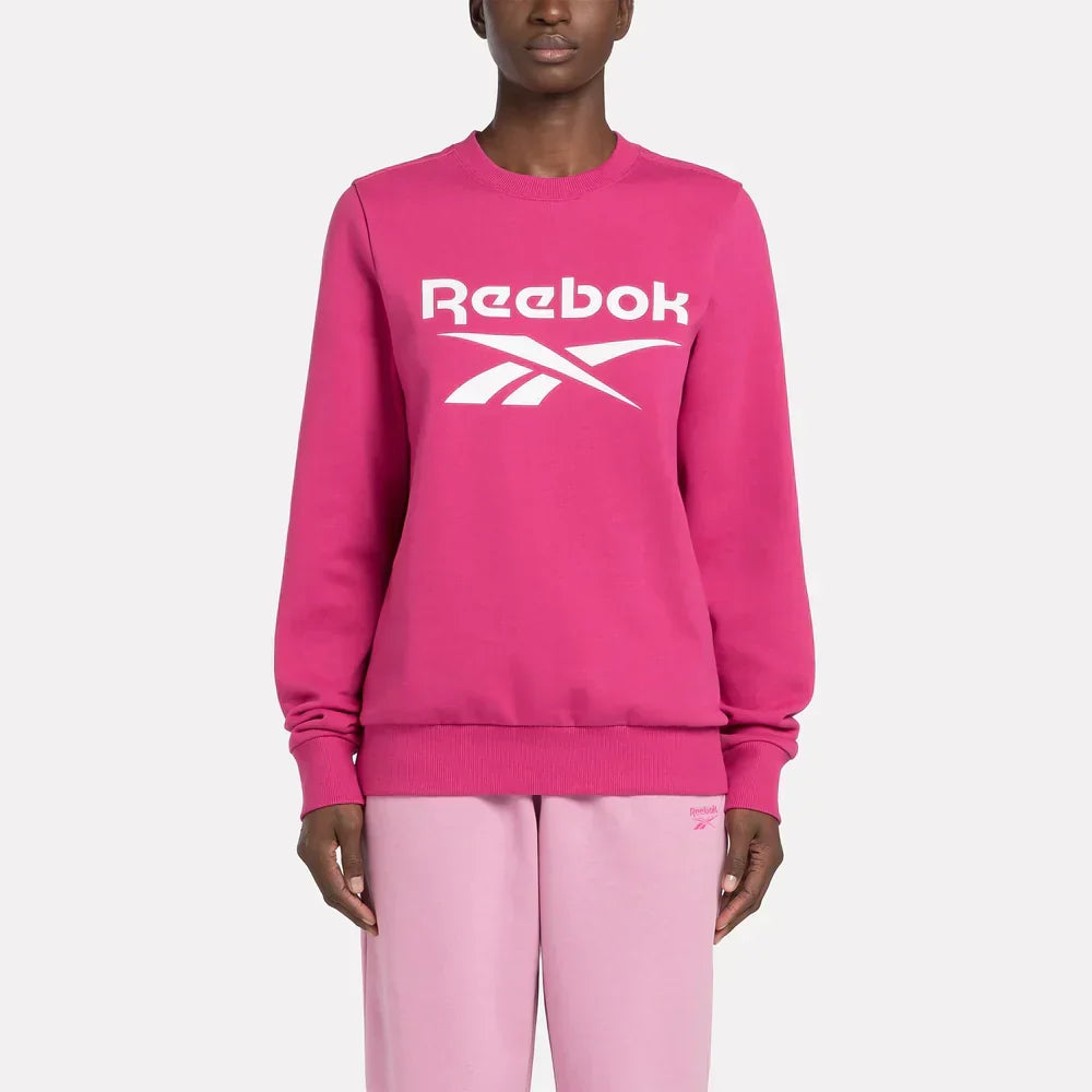 Reebok Identity Big Logo Fleece Crew Sweatshirt