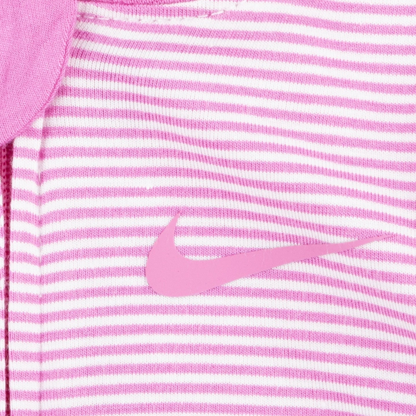 Nike NKN Striped Footed Coverall - Playful Pink