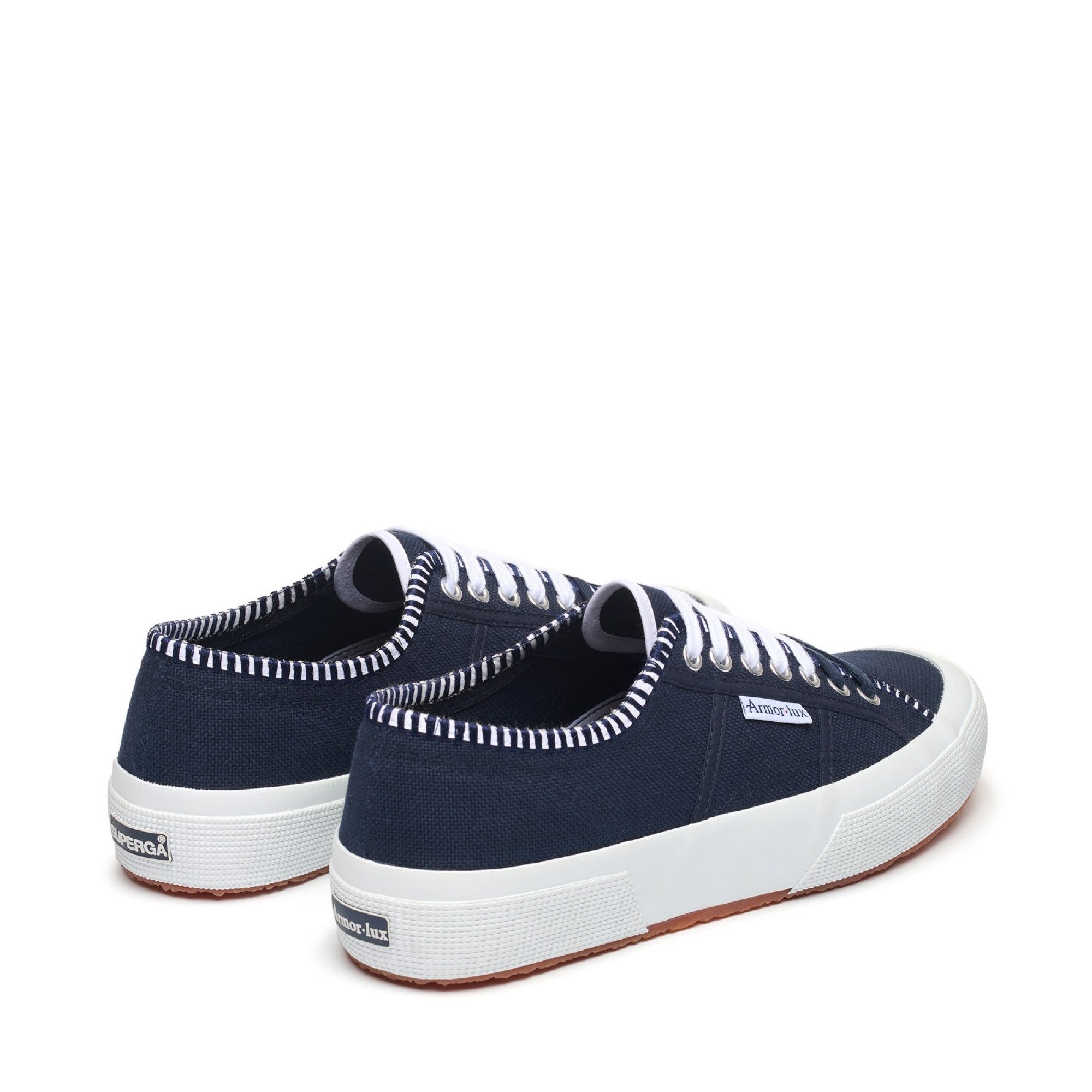 2750 OG COTTON EMB LINE - BLUE NAVY WHITE