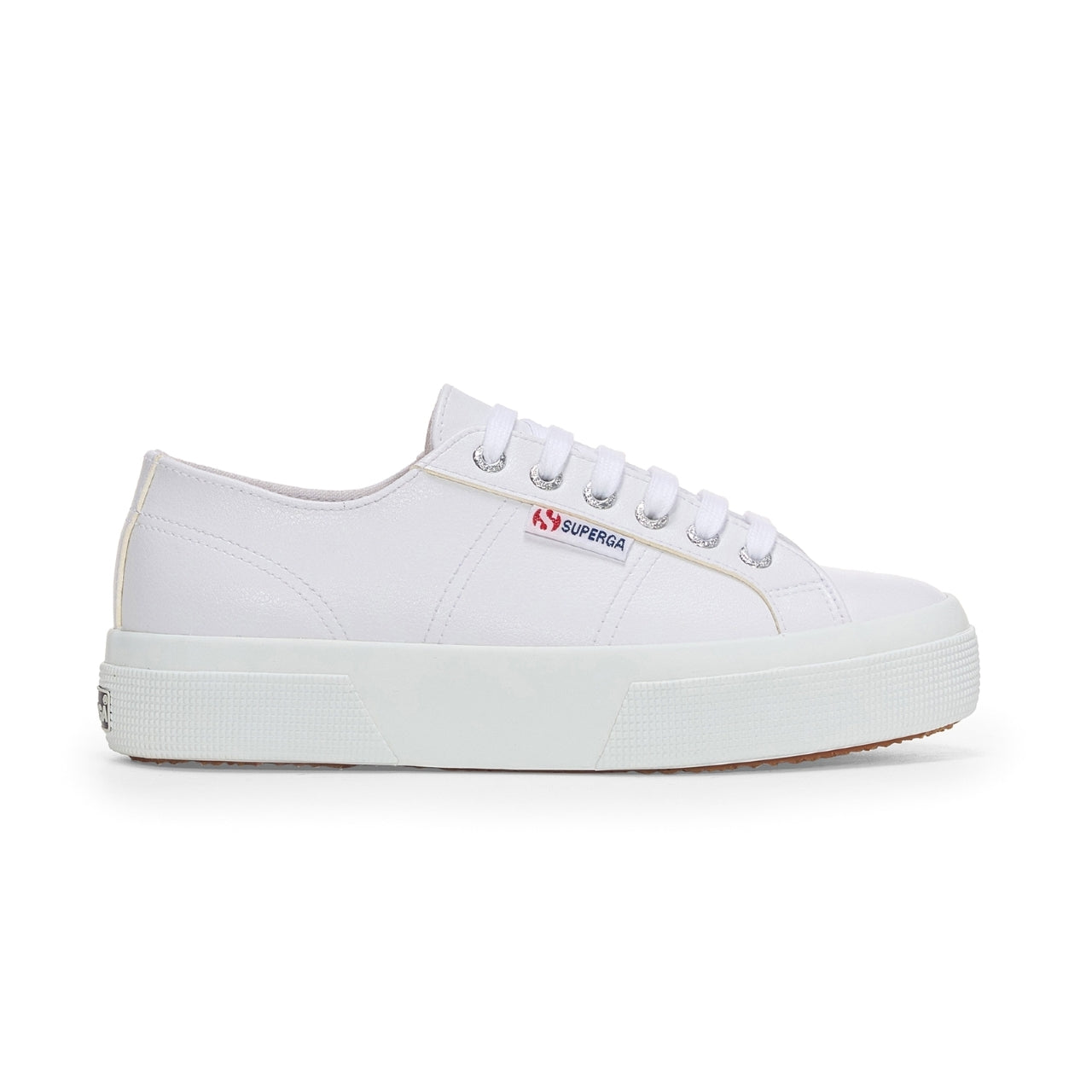 2740 PLATFORM LEATH - White