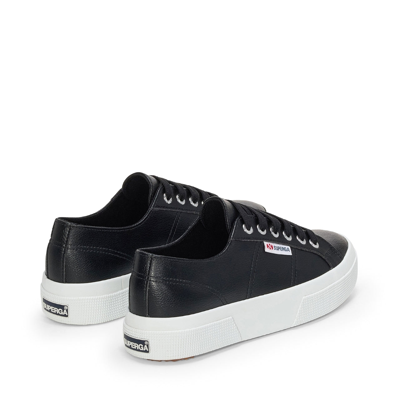 2740 PLATFORM LEATH - Black Canvas