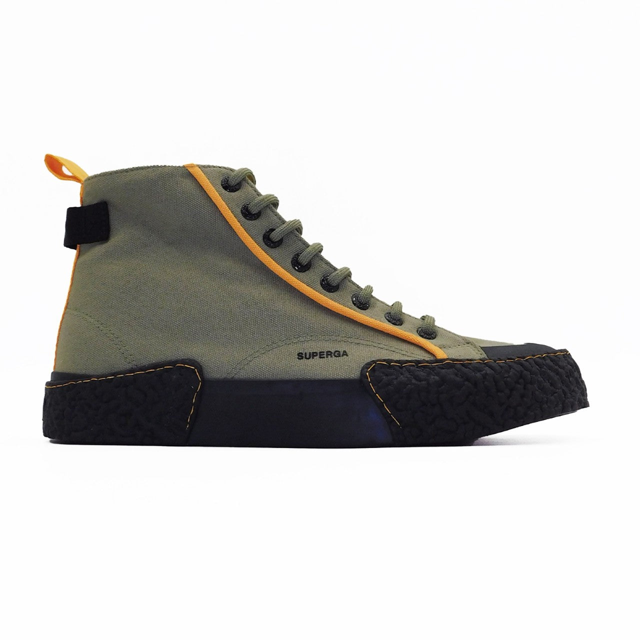 2663 Hi Top Big Bumper Tape - Green Orange Black