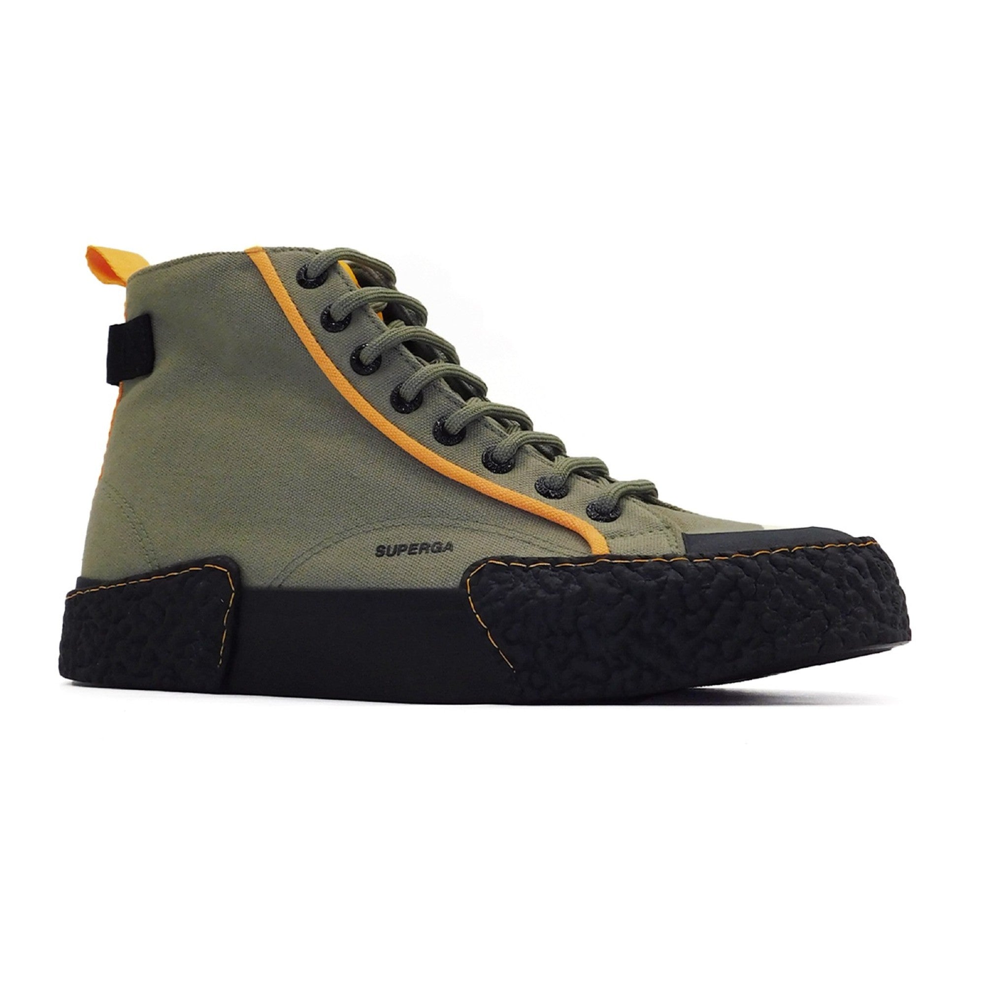2663 Hi Top Big Bumper Tape - Green Orange Black