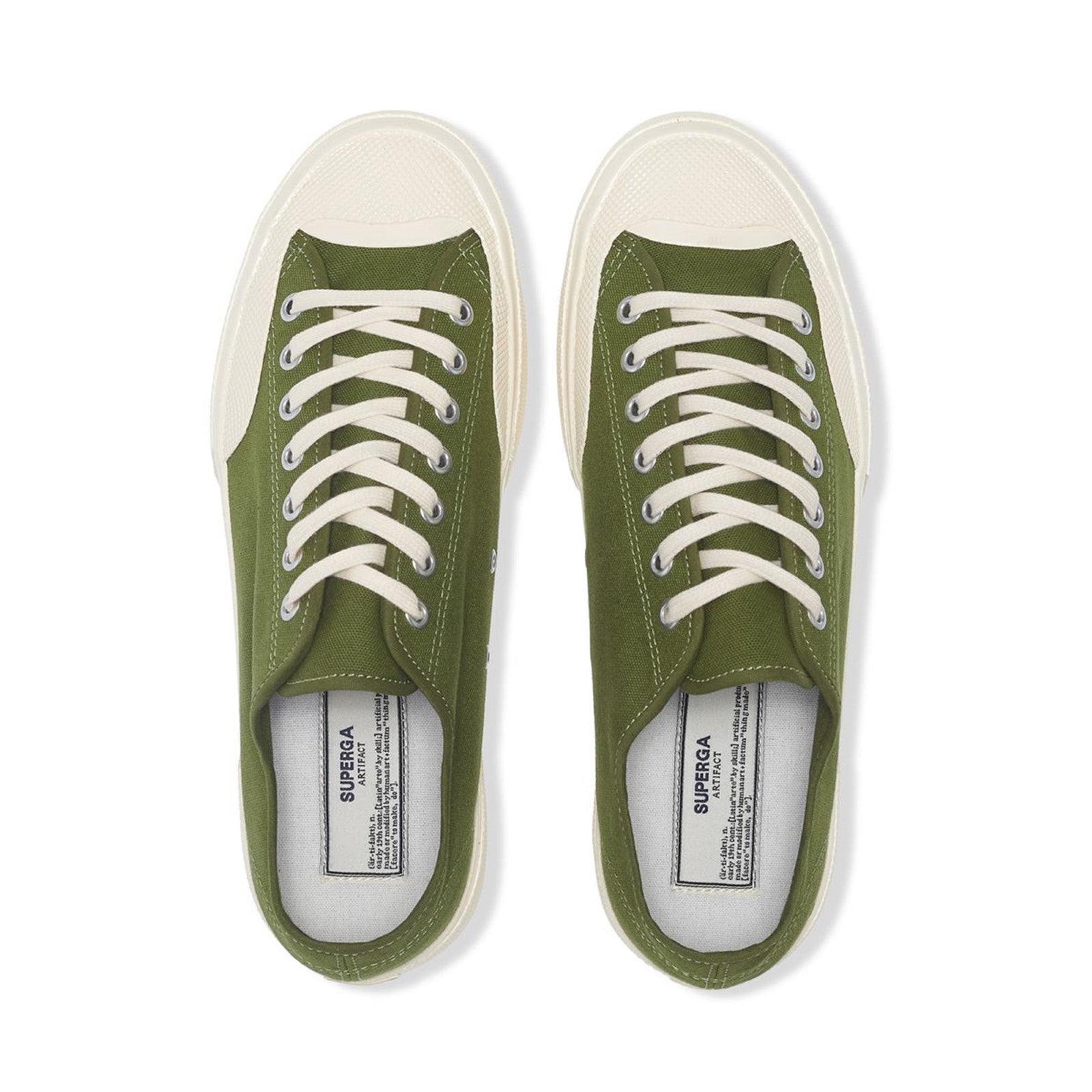 2432 Works Low - Green Off White