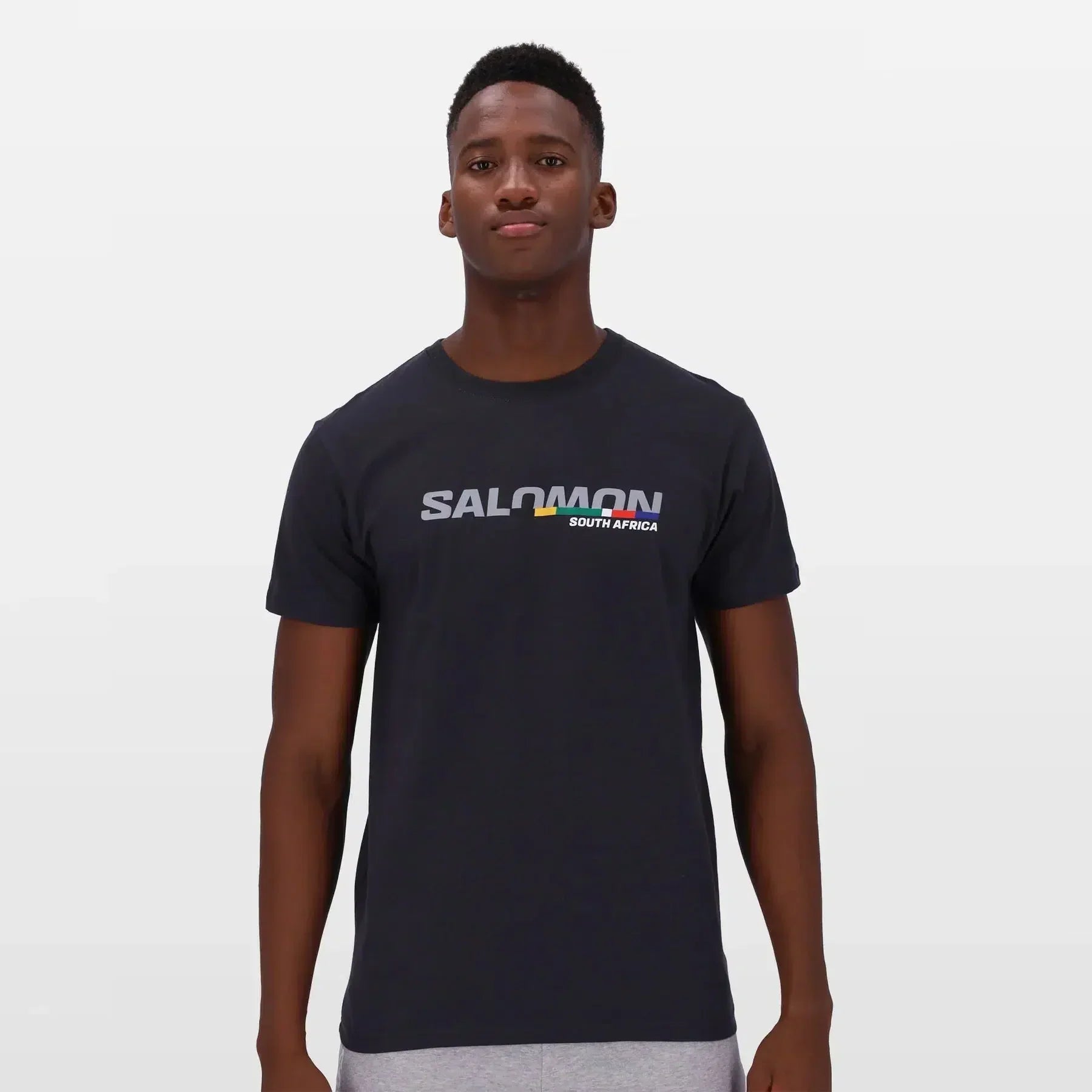 Salomon South Africa Men's Cotton Graphic Tee Shirt for Casual Comfort