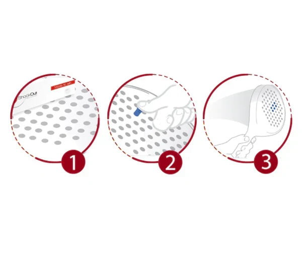  Shockout Padel Racket Dampeners - Blue