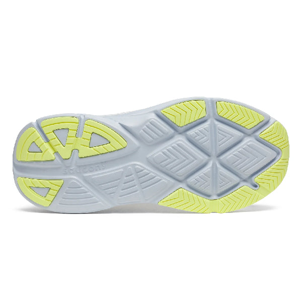 Saucony Guide 18 White/Ice Melt Blanc Wide
