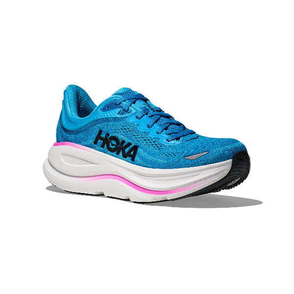Hoka Bondi 9 Skyward Blue/Neon Fuchsia