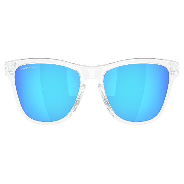 Oakley Frogskins S Polished Clear Prizm Sapphire