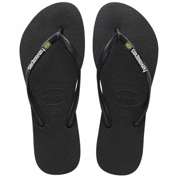 Havaianas Slim Brazil CF Black