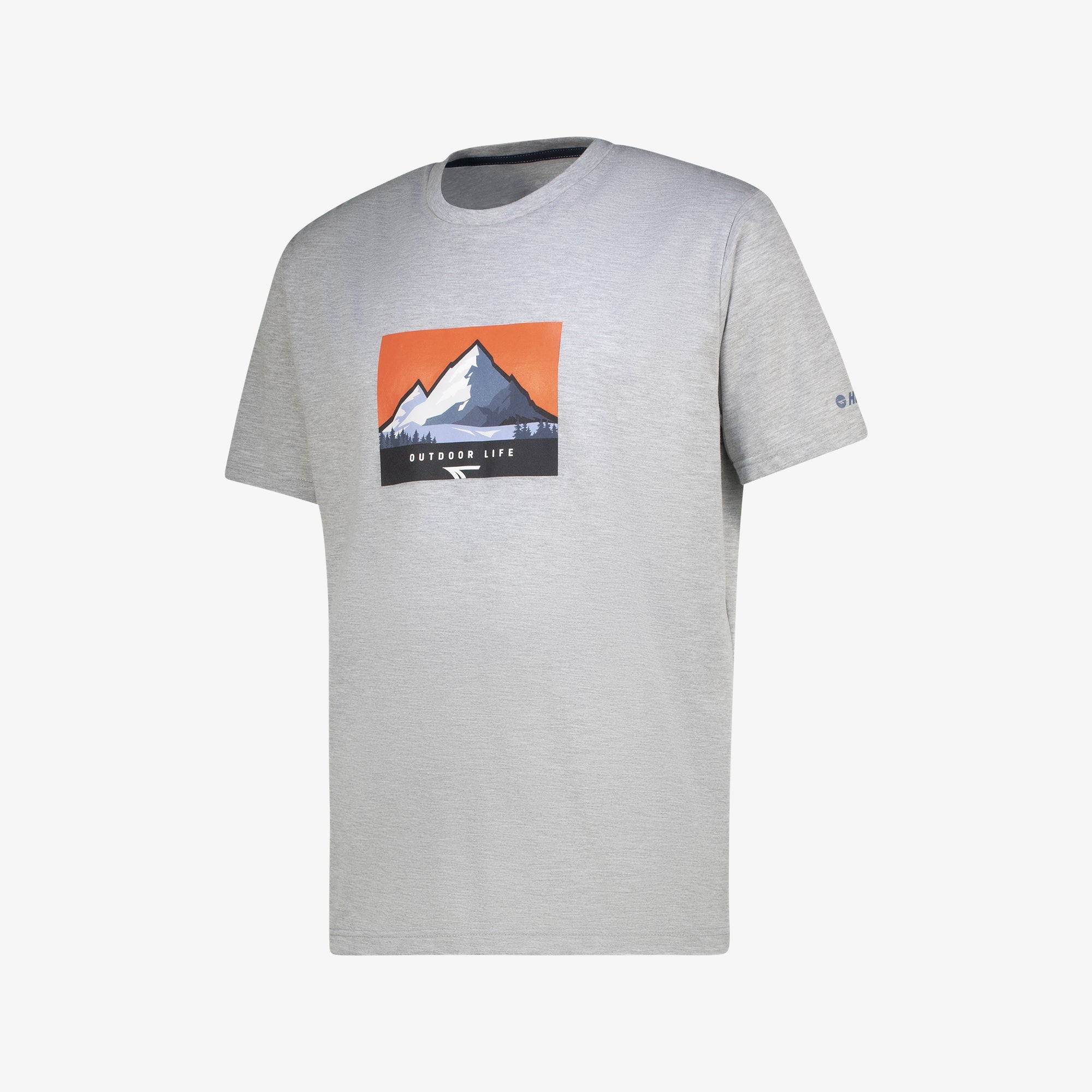 Men's Hi-Tec Outdoor Life 100% Cotton Tee for Ultimate Everyday Comfort