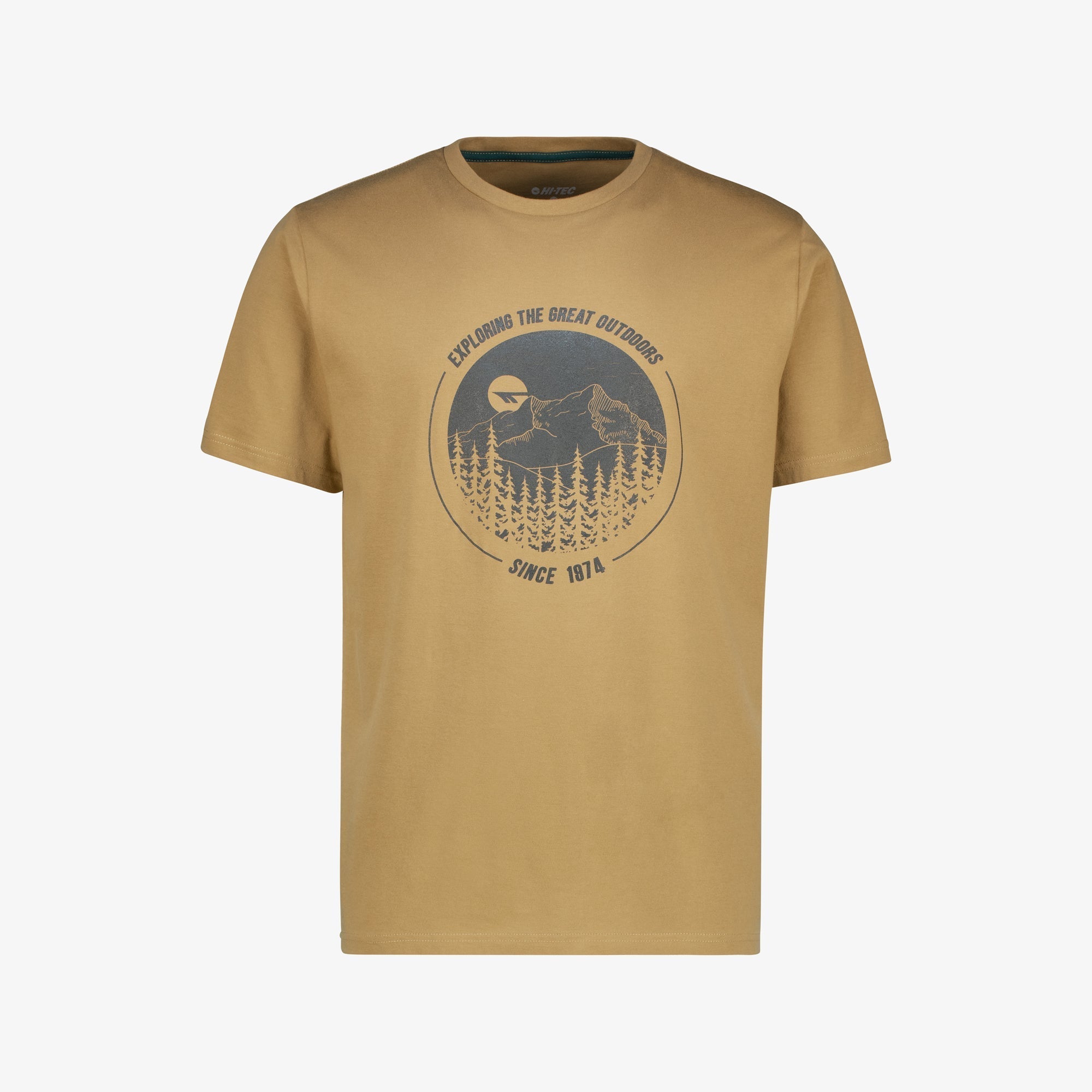 Hi-Tec Men's Woodland Breathable Cotton T-Shirt - Casual Comfort Style