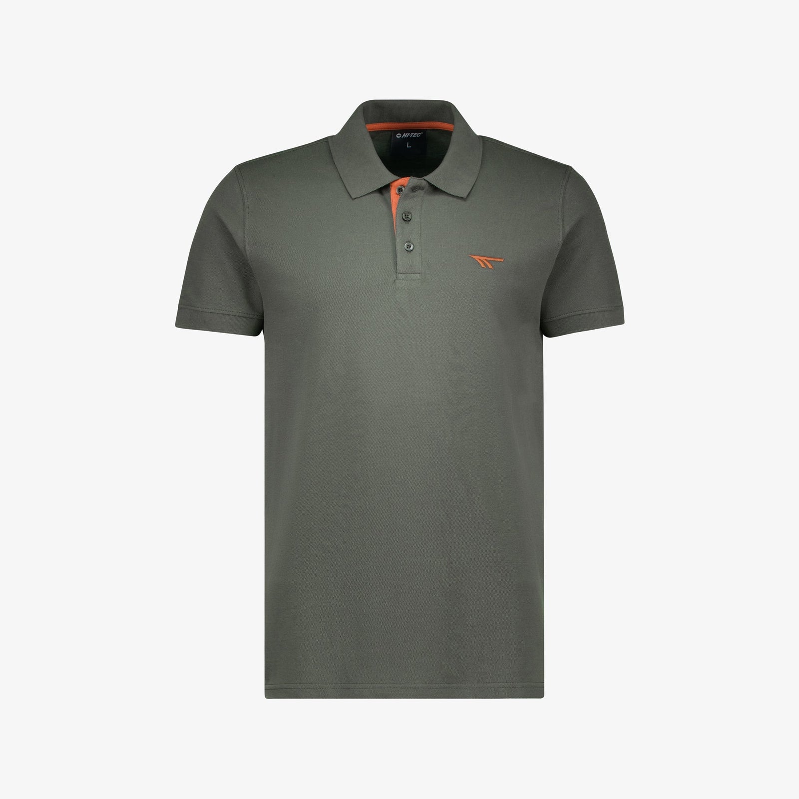 Hi-Tec Men's 100% Cotton Pique Polo Shirt - Breathable, Smart-Casual Style