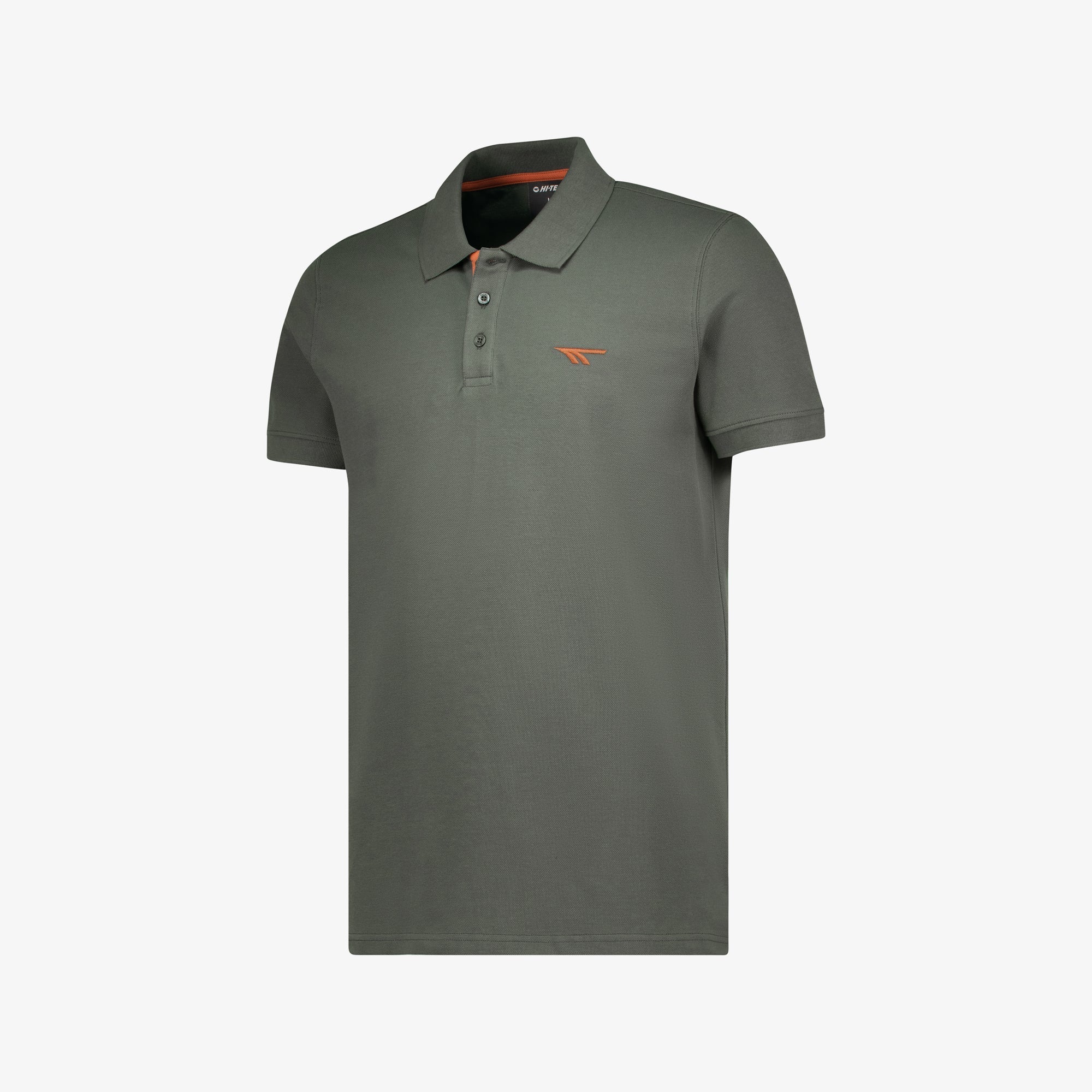 Hi-Tec Men's 100% Cotton Pique Polo Shirt – Breathable, Quick-Dry, Classic Style