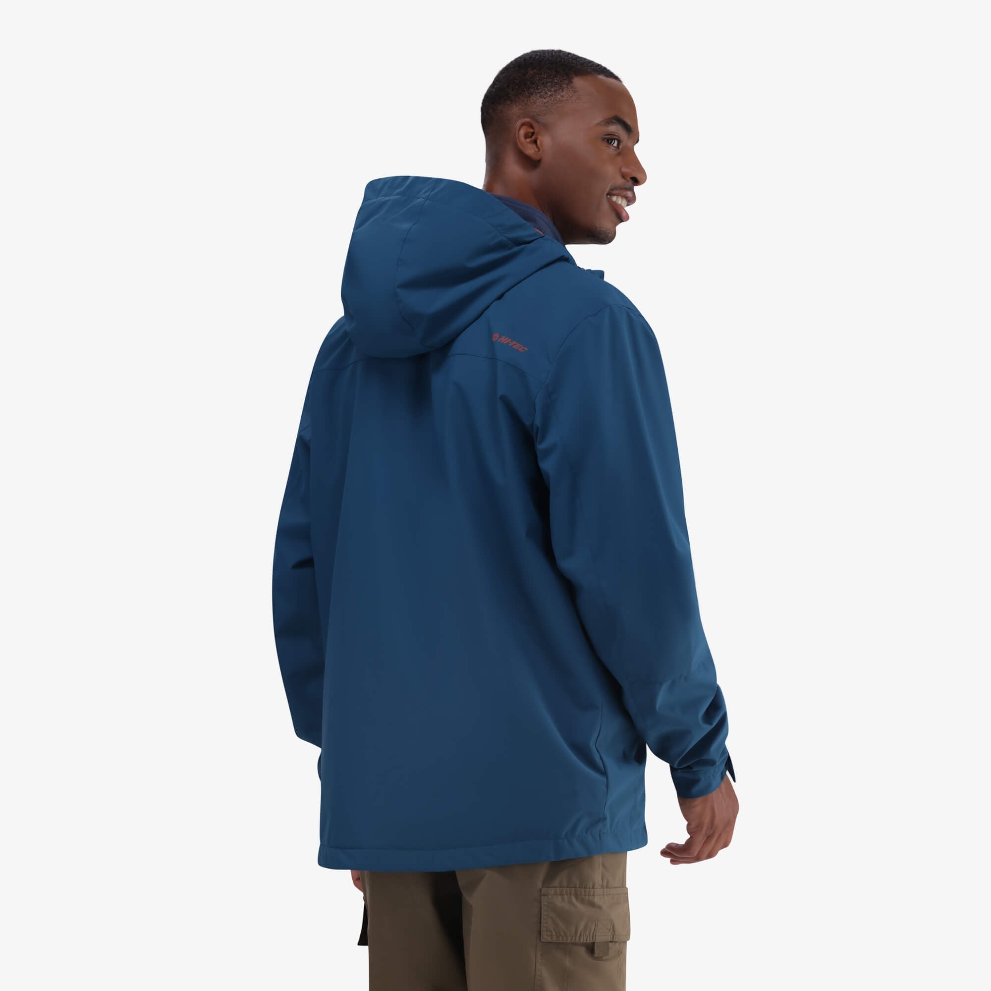 Hi-Tec Men's Adventure Waterproof DRITEC Jacket - Warm Microfleece Lined