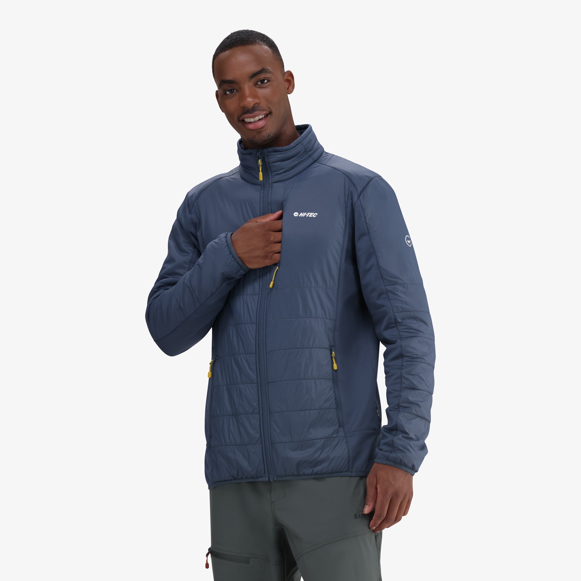 Hi-Tec Men's Everyday Thermal Jacket - Micro-Fleece Lined, Versatile Outdoor Apparel