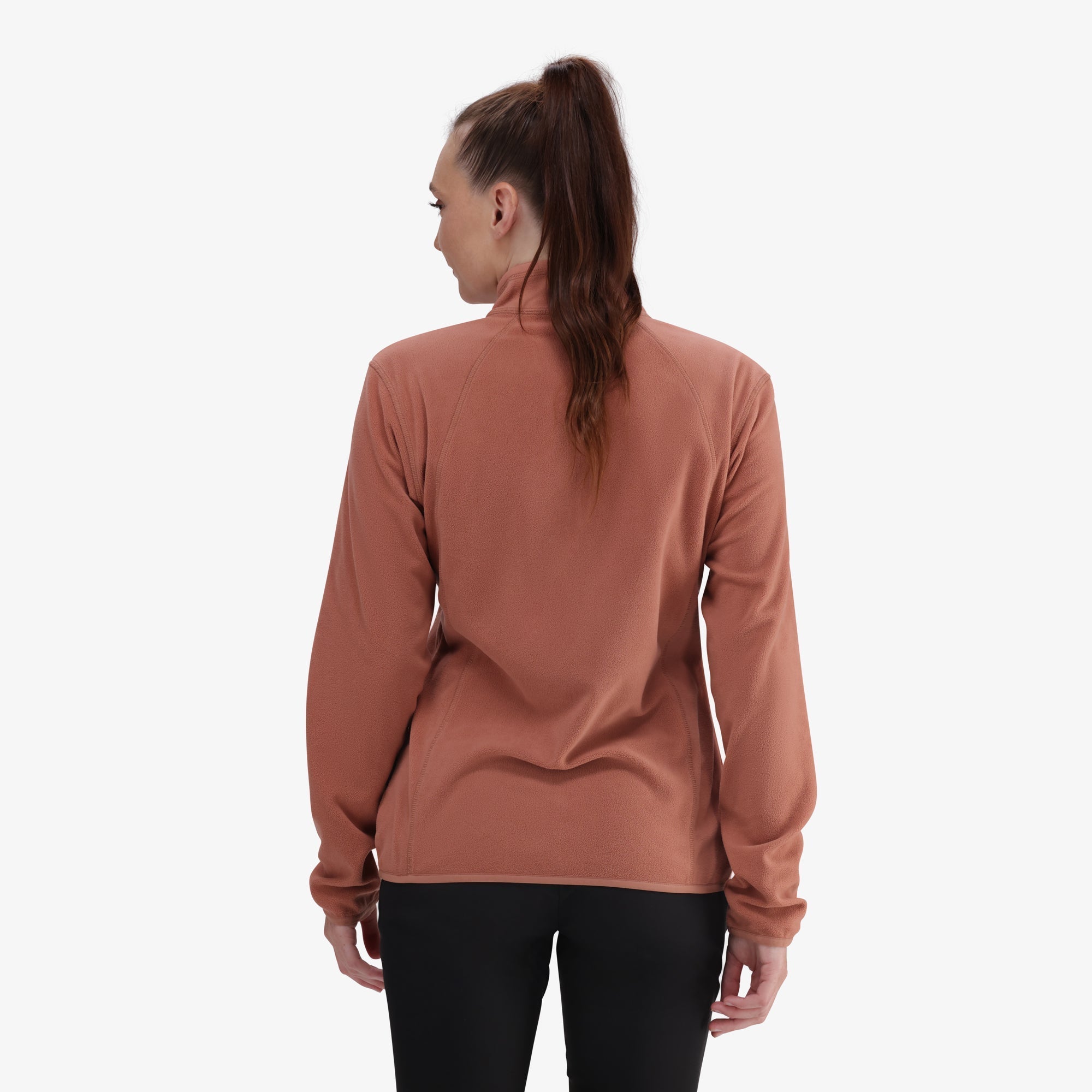 Hi-Tec Women's Performance Tech 1/4 Zip Microfleece Jacket Warm Layer